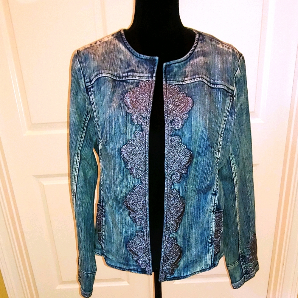 Soft Surroundings Denim Jacket